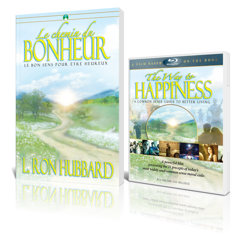 Lot livre plus film: Le chemin du bonheur (français)